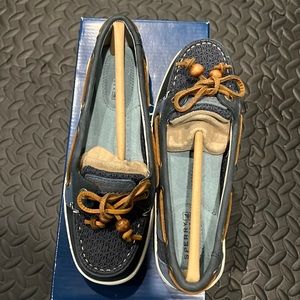 Sperry Top-Sider Angelfish in Navy Blue Boat Shoes Size 5M